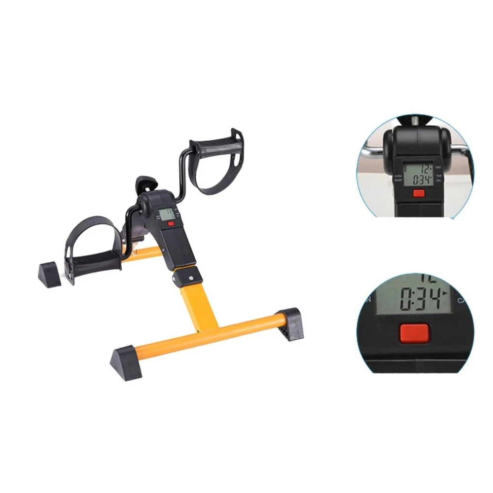 Portable Foot and Arm Pedal Exerciser Folding Mini Stationary Bike Wyz21844
