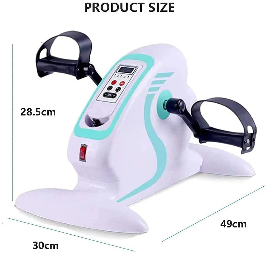 Medical Electric Mini Pedal Exerciser Bike with Electronic Display for Legs and Arms Workout