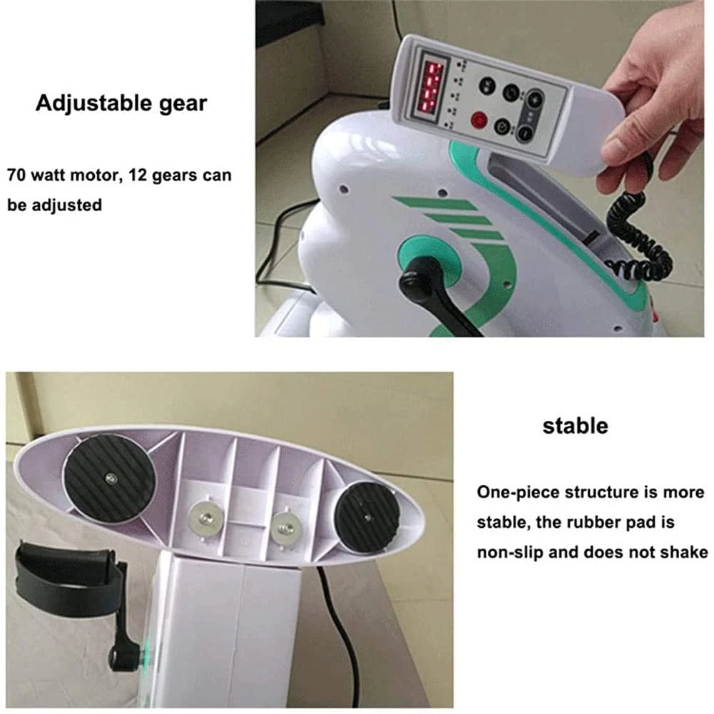Great Factory Price Personal Health Care Electric Pedal Exerciser Portable Automatic Mini Recumbent Exercise Bike for Seniors