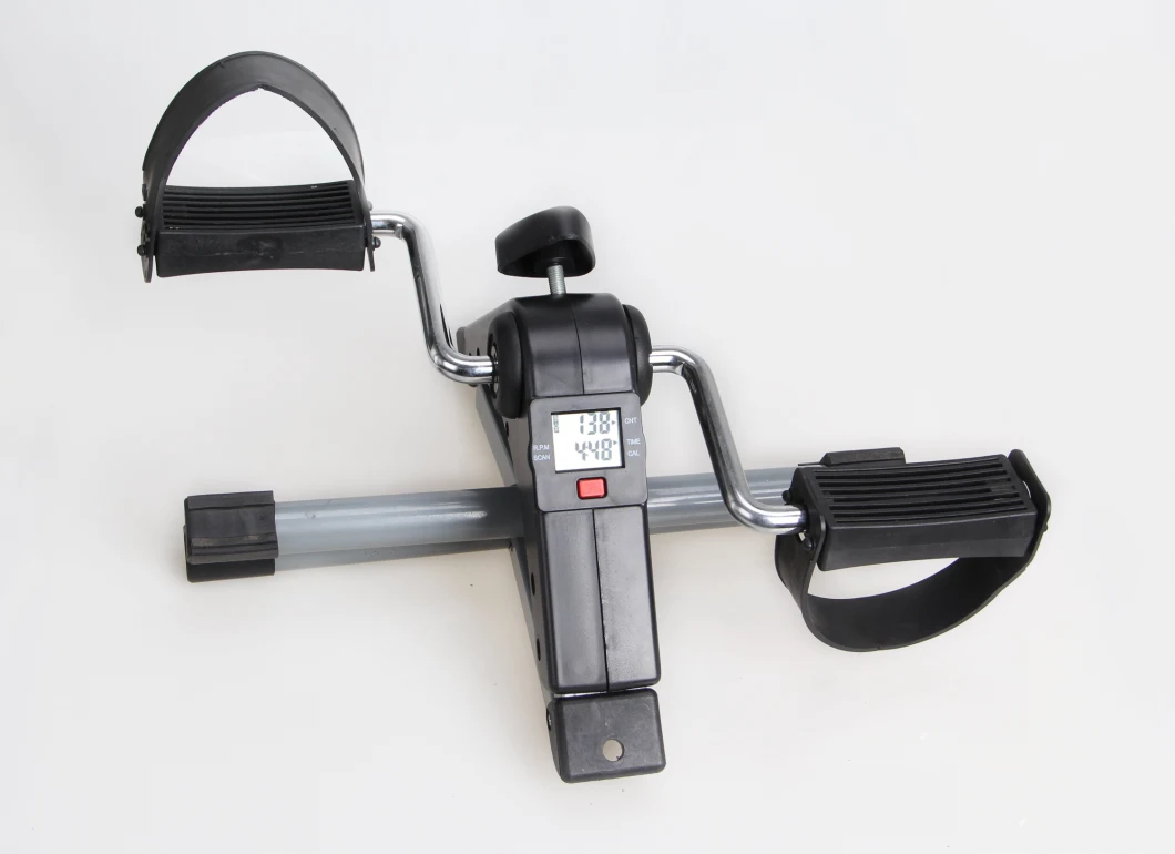Mini Exercse Bike Desk Floor Pedal Exerciser Exercise Bike Fitness Equipment with Counter