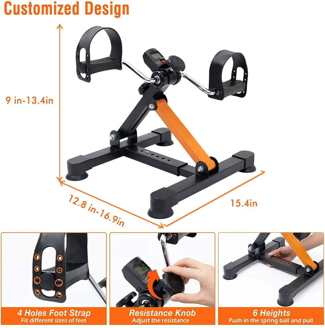 Fitness Mini Pedal Exercise Bike with Disabilities Chair Pedal Exerciser for Sale