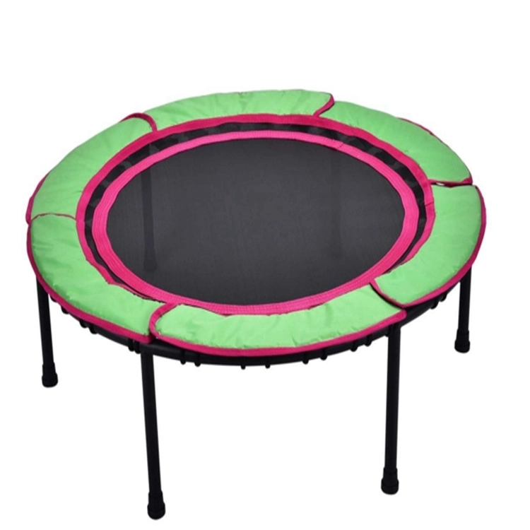 Foldable Indoor Mini Household Fitness Trampoline with Handril Jumping Bed for Adult