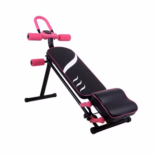 Pushup Stands Fitness Adjustable Weight Bench Home Gym Weight Lifting &amp; Sit up Abdominal Bench Flat Exercise Workout Bench Multi-Purpose Wyz21268