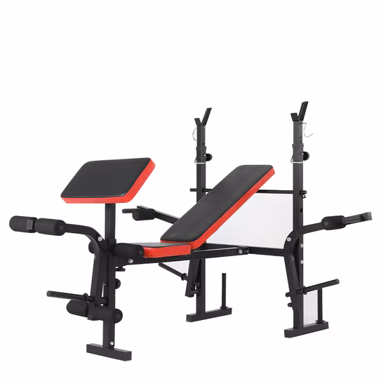 Gym Equipment Incline Exercise Dumbbell Bench with Wheels Core Training Sit up Board