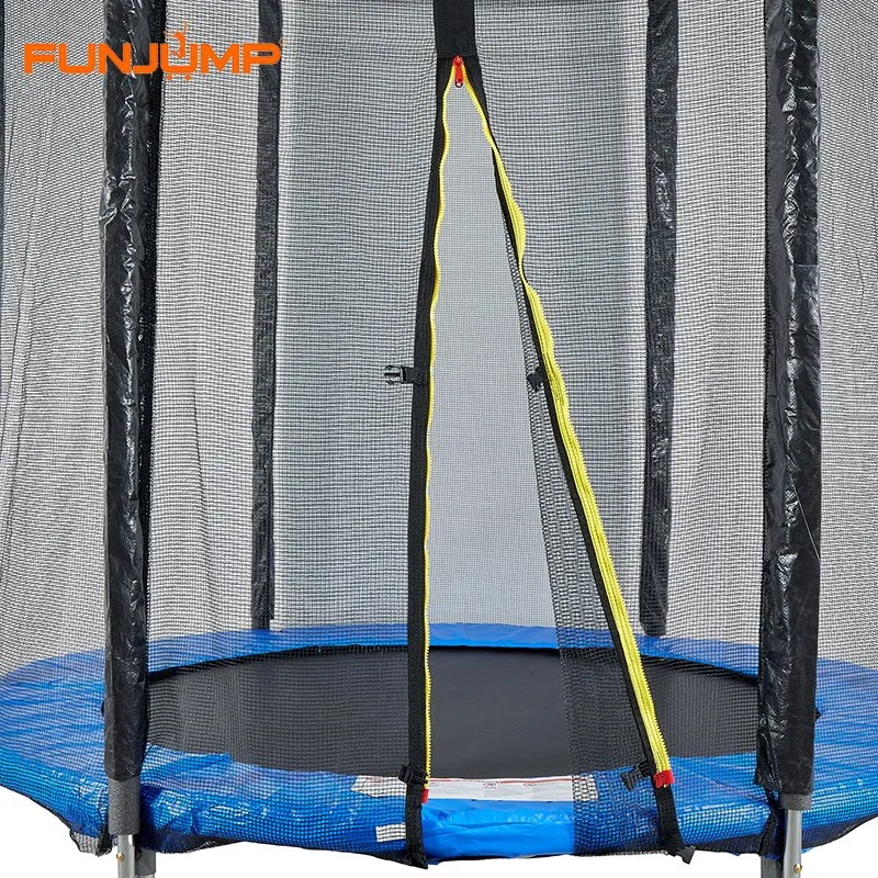 Round Spring Kids Outdoor Trampoline 14FT with Enclosure Fitness Trampoline
