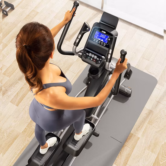 Cardio Exercise Magnetic Elliptical Cross Trainer with Flywheel 7kg