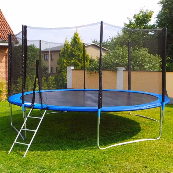 Big Trampolines Hot Selling Gymnastic Outdoor 16FT Trampoline with Protective Net