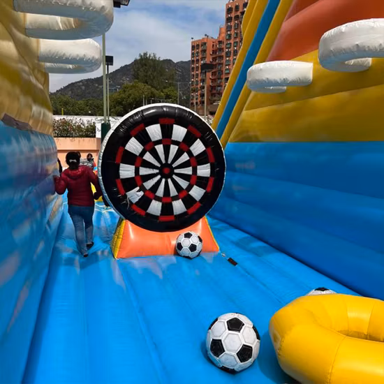 2022 Trampoline Park Children&amp;Kids Indoor&amp;Outdoor Big&amp;Mini Jumping&amp;Jump Fitness Bungee Inflatable Trampoline with Rope Course