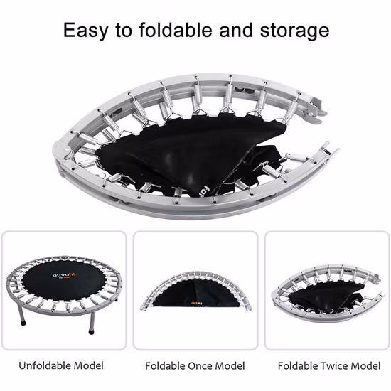 Outdoor Indoor Single Bungee Mini Kids Trampoline